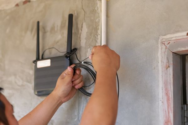 İnternet Kablosu (CAT6) Çekimi